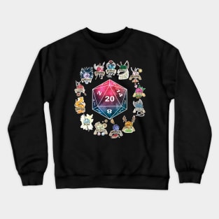 D&D D20 Class T Shirt Crewneck Sweatshirt